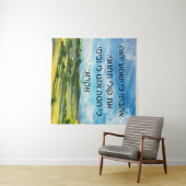 Psalm 116:1-2 wandteppich (Beispiel (Horizontal))