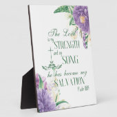 Psalm 11814 Der Herr ist mein Starkbibelverse Fotoplatte (Seite)