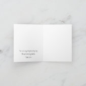 Psalm 118:14 Blank Card Karte (Innenseite)