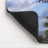 PSALM 118:14 SERENE OCEAN FOTO DESIGN MOUSEPAD (Ecke)