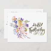 Psalm 118:1 Danke an den LORD-Erntedank Postkarte (Vorne/Hinten)