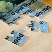 Psalm 118:1 O dankt dem Herrn für Er ist Puzzle (Seite)