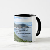 Psalm 118:1 O dankt dem Herrn für Er ist Tasse (VorderseiteRechts)