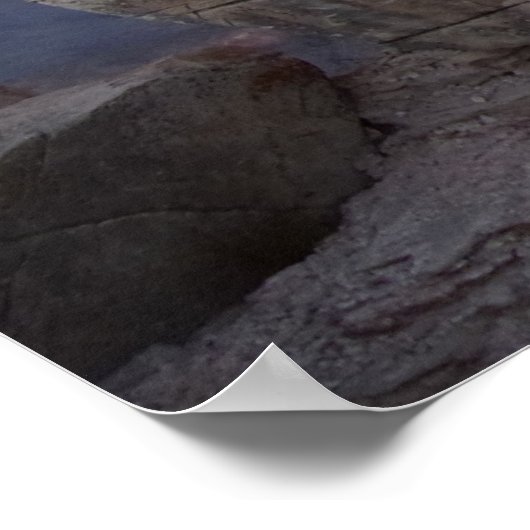 Psalm 118:22 Der Stein, den die Baumeister zurückg Poster (Ecke)