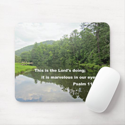 Psalm 118:23 mousepad (Mit Mouse)