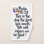 Psalm 118:24 Badetücher Set - Legendäre Kind Zuhau (Handtuch)