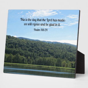 Psalm 118:24 Das ist der Tag... Fotoplatte