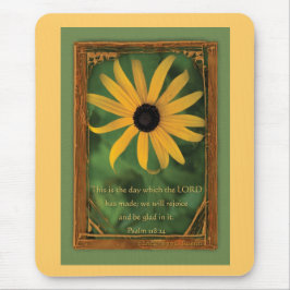 Psalm 118:24 Dies ist der Tag Mousepad