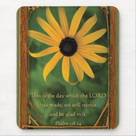 Psalm 118:24 Dies ist der Tag Mousepad