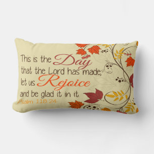 Psalm 118-24 lendenkissen