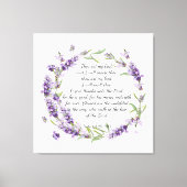 Psalm 118: 28 -119:1 Acryldruck Leinwanddruck (Vorderseite)