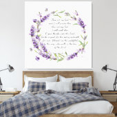 Psalm 118: 28 -119:1 Acryldruck Leinwanddruck (Insitu (Schlafzimmer))