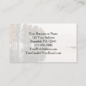 Psalm 118:6 Herr ist auf meiner Seite Ich werde ni Visitenkarte (Rückseite)