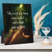 Psalm 119:105 fotoplatte (Seite)