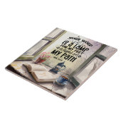 Psalm 119:105 Ihr Wort ist eine Lampe Bibel Verse Fliese (Seite)