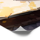 Psalm 119:105 Ihr Wort ist eine Lampe Bibel Verse Poster (Ecke)