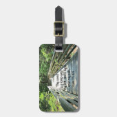 Psalm 119:105 Ihr Wort ist eine Lampe... Gepäckanhänger (Vorderseite vertikal)