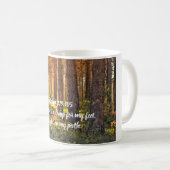 Psalm 119:105 kaffeetasse (VorderseiteRechts)