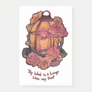 Psalm 119:105 post-it klebezettel