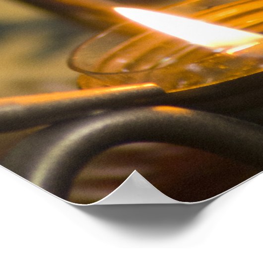 Psalm 119:105 Poster (Ecke)