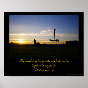 Psalm-119:105 Poster