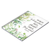 Psalm-119:114 Gebets-Zeitschrift, Notizblock (Linke Seite)