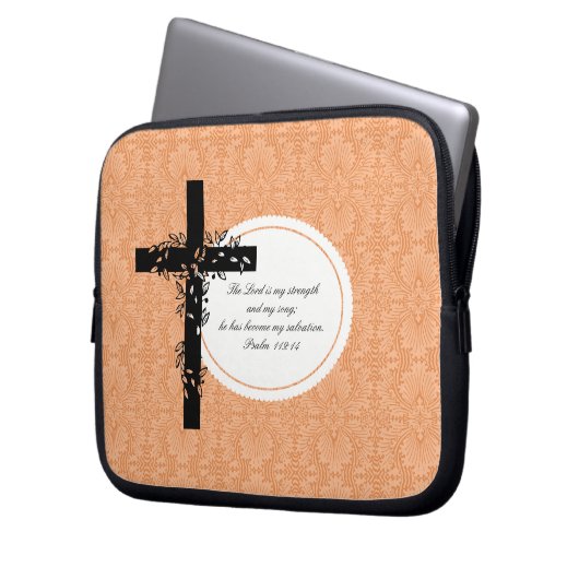 Psalm 119:14 Notebook- oder Netbook Carrier Sleeve (Vorderseite Links)