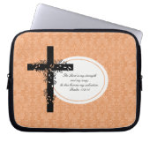 Psalm 119:14 Notebook- oder Netbook Carrier Sleeve (Vorderseite)