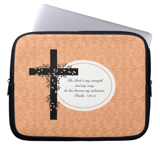 Psalm 119:14 Notebook- oder Netbook Carrier Sleeve (Vorderseite)