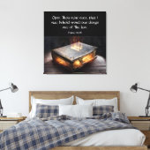 Psalm 119:18 leinwanddruck (Insitu (Schlafzimmer))