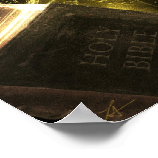 Psalm 119:18 Print Poster (Ecke)