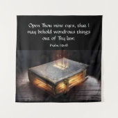 Psalm 119:18 wandteppich (Vorderseite)