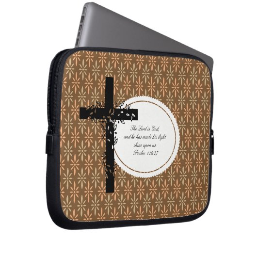 Psalm 119:27 Notebook- oder Netbook Carrier Sleeve (Vorne Rechts)