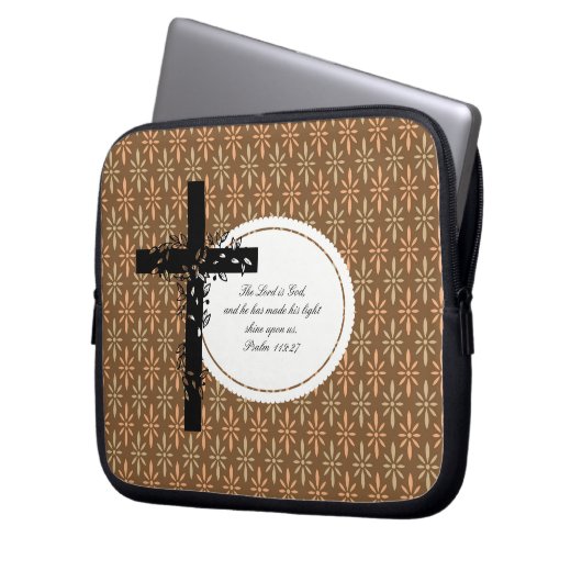 Psalm 119:27 Notebook- oder Netbook Carrier Sleeve (Vorderseite Links)
