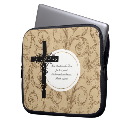 Psalm 119:29 Notebook- oder Netbook Carrier Sleeve (Vorderseite Links)