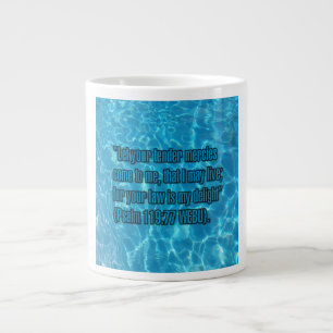 Psalm 119:77 WEBU Mug Jumbo-Tasse