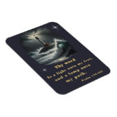 Psalm 119 Bibelvers Magnet (Rechte Seite)