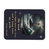 Psalm 119 Bibelvers Magnet (Horizontal)