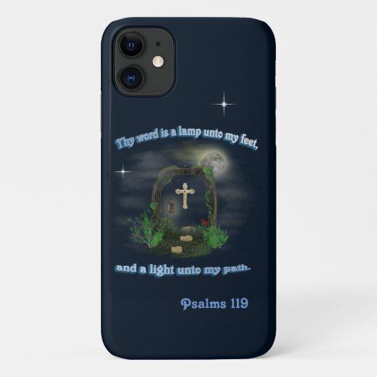 Psalm 119 Case-Mate iPhone hülle (Rückseite)