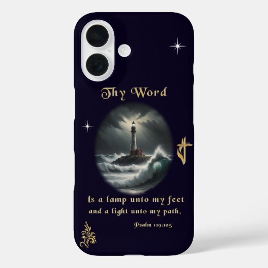 Psalm 119 Case-Mate iPhone hülle (Rückseite)