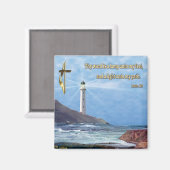 Psalm 119 Christlich Leuchtturm Magnet (Vorderseite/Rückseite)