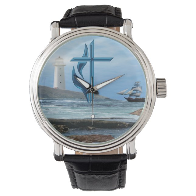 Psalm 119 Christliche Bekleidung Armbanduhr (Vorderseite)