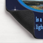 Psalm 119 Christliche Bekleidung Mousepad (Ecke)