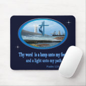 Psalm 119 Christliche Bekleidung Mousepad (Mit Mouse)