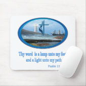 Psalm 119 Christliche Bekleidung Mousepad (Mit Mouse)