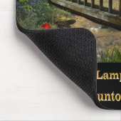 Psalm 119 Christliches Mauspad (Ecke)