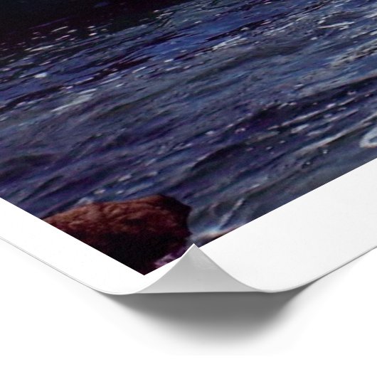 Psalm 119 Christliches Poster (Ecke)