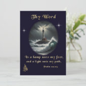 Psalm 119 dankeskarte (Stehend Vorderseite)