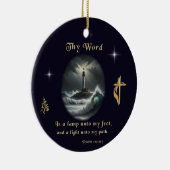 Psalm 119 keramik ornament (Rechts)
