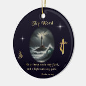 Psalm 119 keramik ornament (Links)